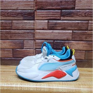 Puma RS-X White/Blue/ Pink Size 12c Toddler